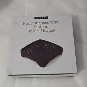 Epicure Purple Multipurpose Tray